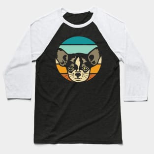 Retro Vintage Style Chihuahua Baseball T-Shirt